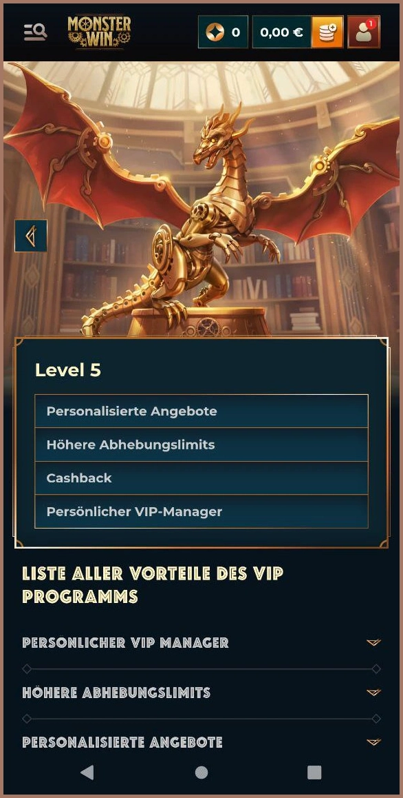 Exklusive Vorteile im VIP-Bereich genießen